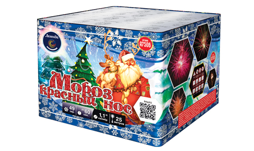  Батарея салютов Мороз Красный Нос  в Бийске