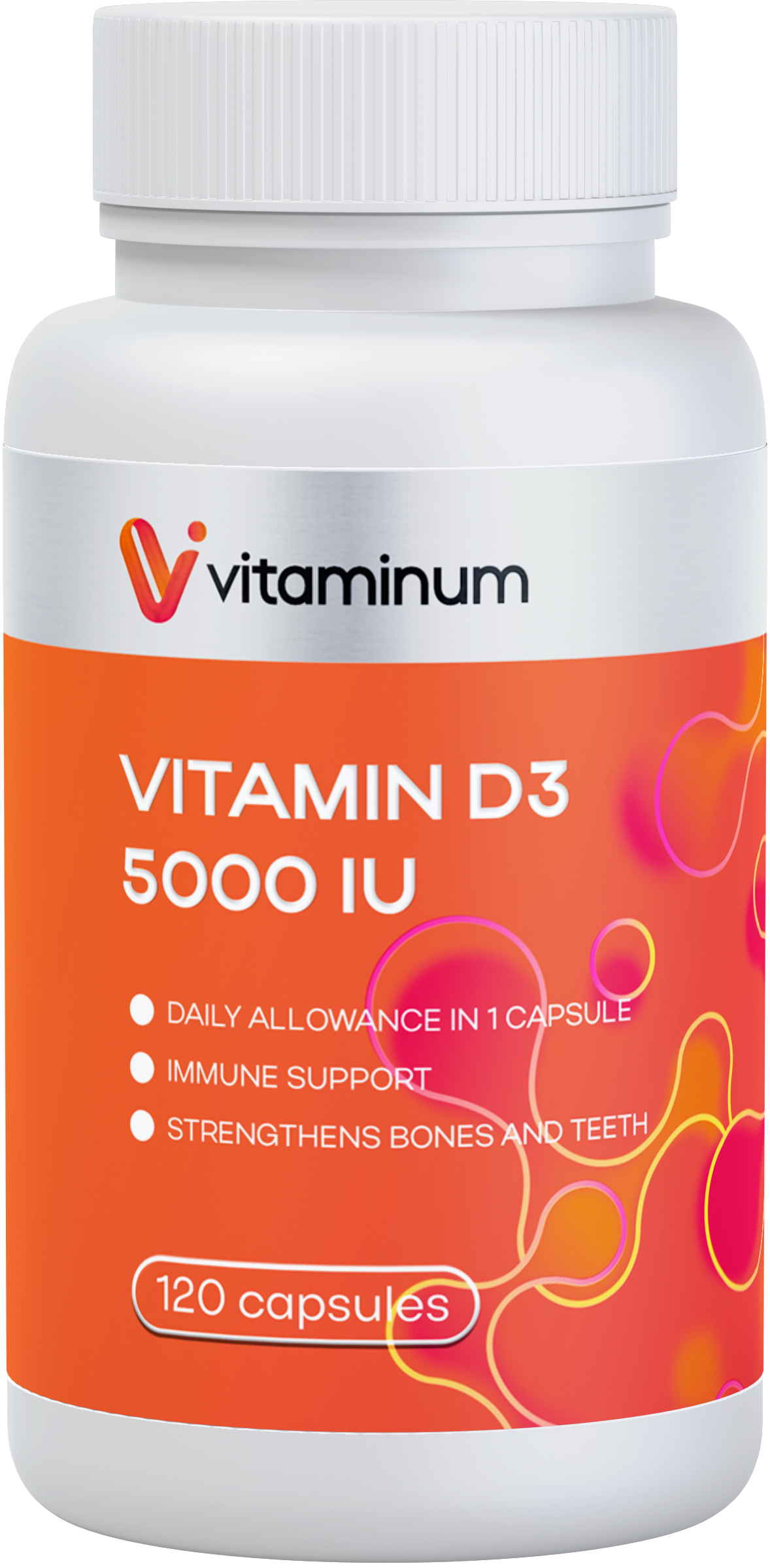  Vitaminum ВИТАМИН Д3 (5000 МЕ) 120 капсул 260 мг  в Бийске